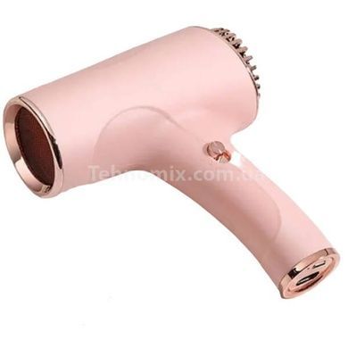 Фен бездротовий для волосся Portable Hair Dryer 2600 mAh Рожевий