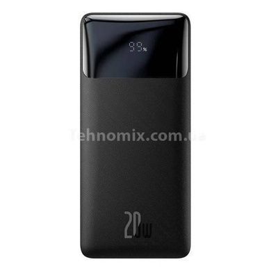 Power bank з дисплеєм 10000 mAh 20W Baseus Bipow Digital Display Чорний