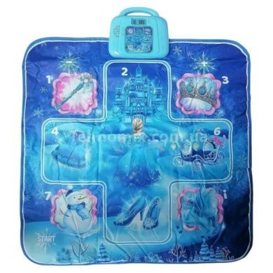 Коврик танцевальный с музыкой и подсветкой Dancing Playmat 2221-4 Голубой