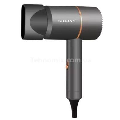 Фен для укладання волосся 1200 Вт Sokany SK-2202 Чорний