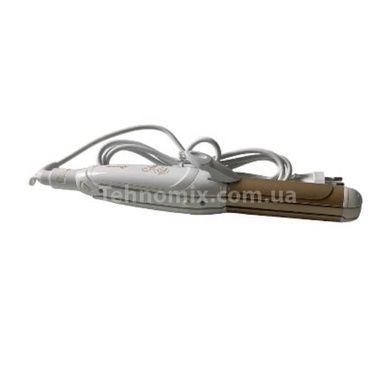 Плойка утюжок для волос Gemei GM 1960 3 в 1 Золотая