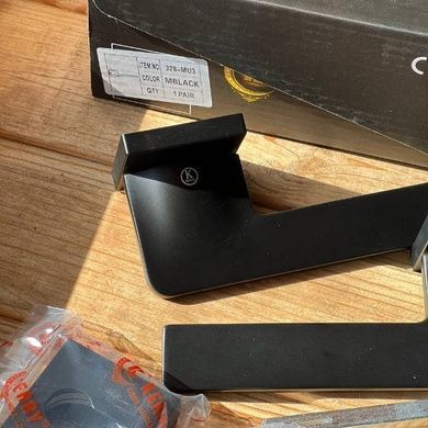 Ручка дверна door handle 328-MU3 Чорна