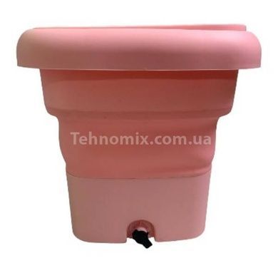 Складна пральна машина Multi-Function Folding Washing Machine Small Рожева