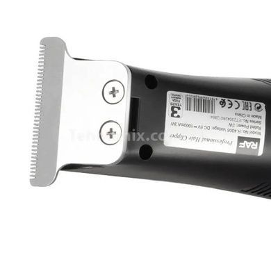 Машинка для стрижки RAF R4006 Черная с золотым