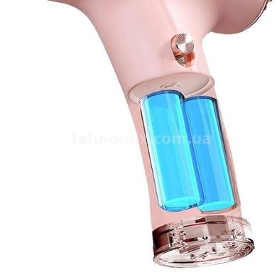 Фен бездротовий для волосся Portable Hair Dryer 2600 mAh Рожевий