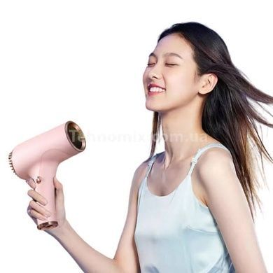 Фен бездротовий для волосся Portable Hair Dryer 2600 mAh Рожевий