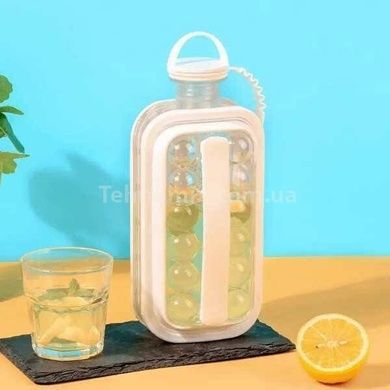 Силиконовая форма для льда ICE CUBE TRAY Бежевая