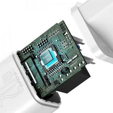 Зарядний пристрій Baseus Super Silicone PD Charger 20W (1Type-C)