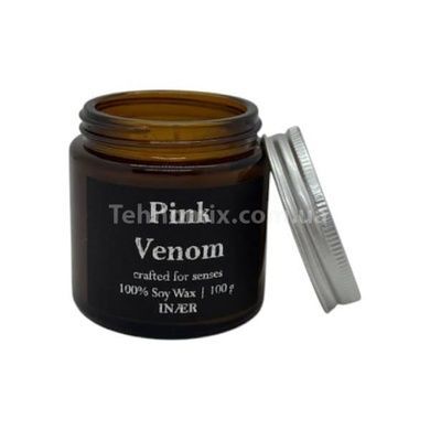 Свічка PINK VENOM, 100 г - спокуса в рожевих відтінках