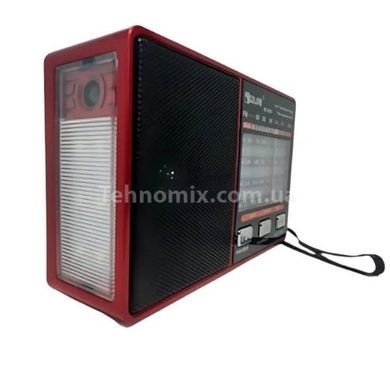 Радиоприемник аккумуляторный с Bluetooth-соединением MP3, USB GOLON RX8866 Красный