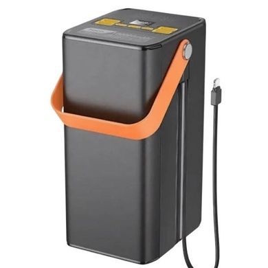 Power Bank со встроенными кабелями Type-C и Lightning 100000 mAh 22.5W Hoco Action DB49 Черный