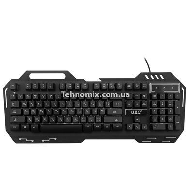 Клавиатура со светодиодной подсветкой Optmaster KEYBOARD GK 900 Черная