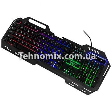 Клавиатура со светодиодной подсветкой Optmaster KEYBOARD GK 900 Черная