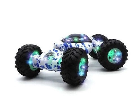 Дитяча трюка машинка перевертень Storm Climbing Car управління рукою Біла з синім