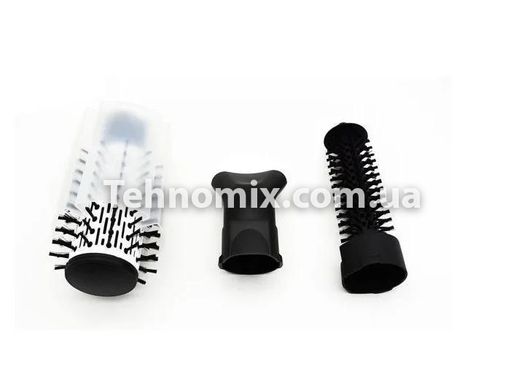 Многофункциональный фен-стайлер для волос 3 в 1 Gemei GM 4828 Черный