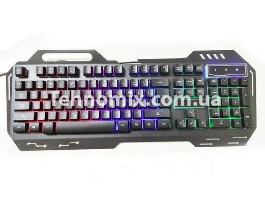 Клавиатура со светодиодной подсветкой Optmaster KEYBOARD GK 900 Черная