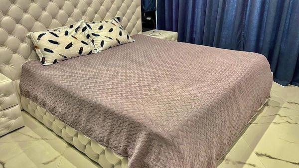 Плед-пике Mylinn Home Murdm 220х260см Бамбук