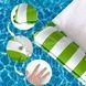 Гамак водный надувной Pool Loungers Белый с салатовым