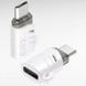 Адаптер переходник XO NB256H Type-c to Micro adapter Белый