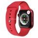 Годинник наручний з голосовим викликом та бездротовою зарядкою 44 mm Aluminium Smart Watch Series 7 Z37 Червоний
