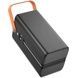 Power Bank со встроенными кабелями Type-C и Lightning 100000 mAh 22.5W Hoco Action DB49 Черный