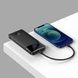 Power bank з дисплеєм 10000 mAh 20W Baseus Bipow Digital Display Чорний