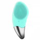Електрична силіконова щітка-масажер для чищення особи Sonic Facial Brush Блакитна