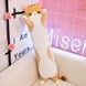 Мягкая игрушка-подушка Кот Батон обнимашка 90см Коричневый