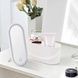 Органайзер для косметики с зеркалом от USB с подсветкой Cosmetic Mirror Белый