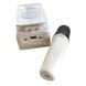 Підставка для телефону з караоке та 2 мікрофони Microphone speaker set K18-2 Бежева