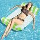 Гамак водный надувной Pool Loungers Белый с салатовым