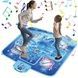 Коврик танцевальный с музыкой и подсветкой Dancing Playmat 2221-4 Голубой