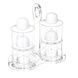 Набір для олії, оцту, перцю та солі Spice Jar Stack Dispenser Set
