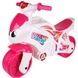 Толокар Мотоцикл Беговел Technok Toys 7204 Рожевий з білим