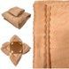 Набір рушників 2шт 145*80см та 75*35см Towel blanket 521-2415 Коричневий