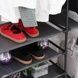 Вішалка для підлоги на дві секції з полицями Clothes Rack 406