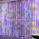 Гирлянда штора роса 300 Led 3*3м от USB Мультиколор