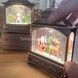 Новорічний нічник Урожай ліхтар Санта з подарунками XMAS WDL-24072D Коричневий