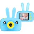 Дитячий фотоапарат Baby Photo Camera Rabbit з автофокусом Х-500 Блакитний + Подарунок Пластилін
