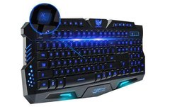 Клавіатура світлодіодна ігрова Keyboard LED M200 Чорна