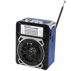 Радиоприемник bluetooth колонка с фонарем и радио Golon RX-9133 SD/USB