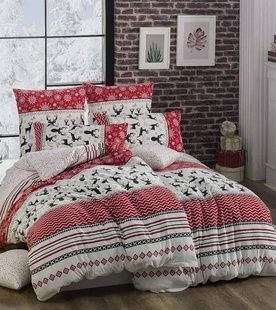 Постільна білизна Belizza Chrismas breeze Фланель Бавовна Сімейний розмір