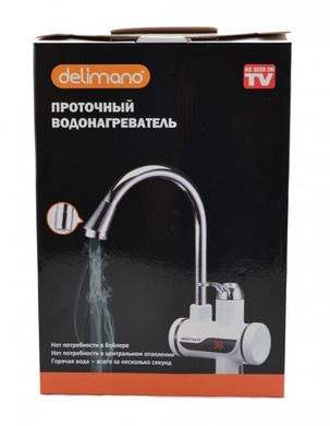 УЦЕНКА! Проточный водонагреватель воды Delimano с LCD экраном (УЦ-№213)