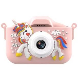 Детский фотоаппарат ET015 Единорог Розовый