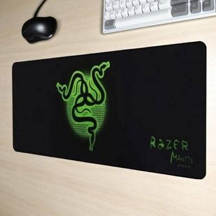 Коврик для компьютерной мыши 70*30см Razer Mantis Черный с принтом