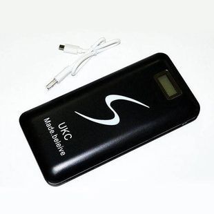 Павер банк Power Bank S 30000mAh black 3 USB з LCD дисплеєм Чорний