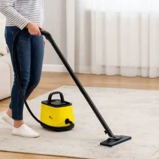 Пароочисник для підлоги зі змінними насадками 1,6л 4000Вт Zepline ZP-7784 Жовтий