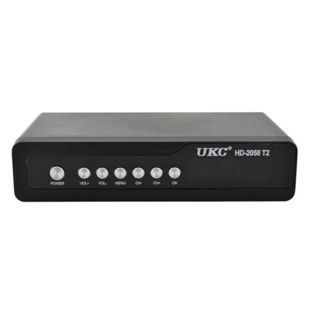 Цифровий ресивер Т2-тюнер DVB-T2 2058 Метал Чорний