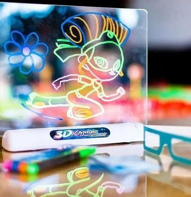 Дошка-планшет 3Д для малювання 3D Казковий патруль
