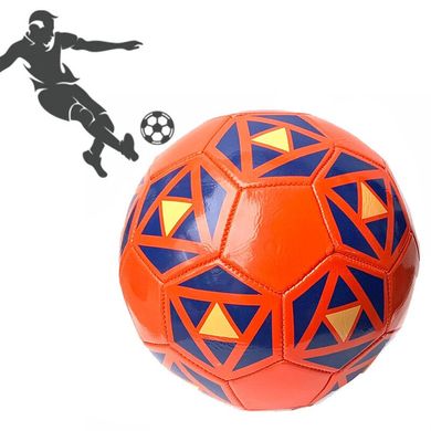 М'яч футбольний PU ламін 891-2 зшитий машинним способом Червоний